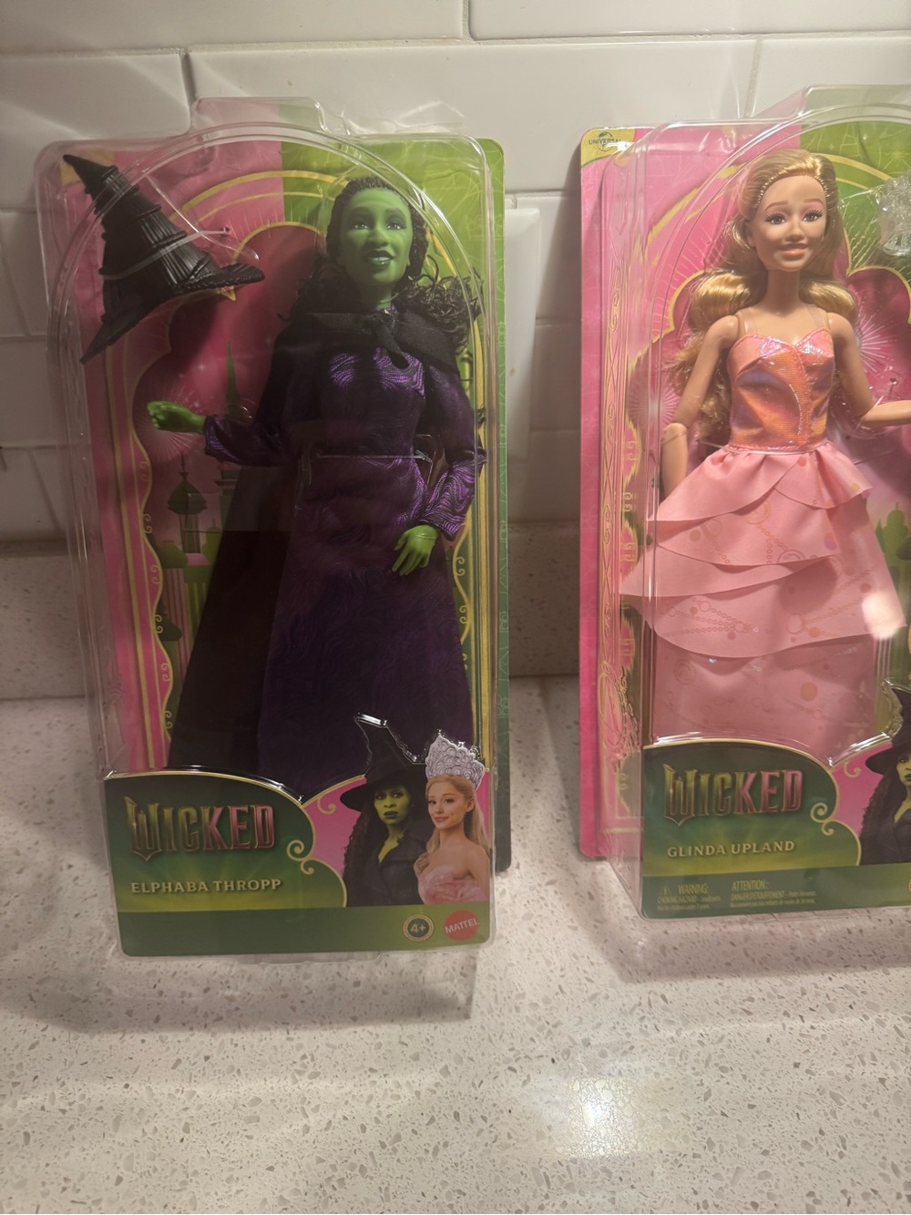 Mattel Wicked Elphaba Thropp Glinda Upland Fashion Doll Inspired by Movie | Outf